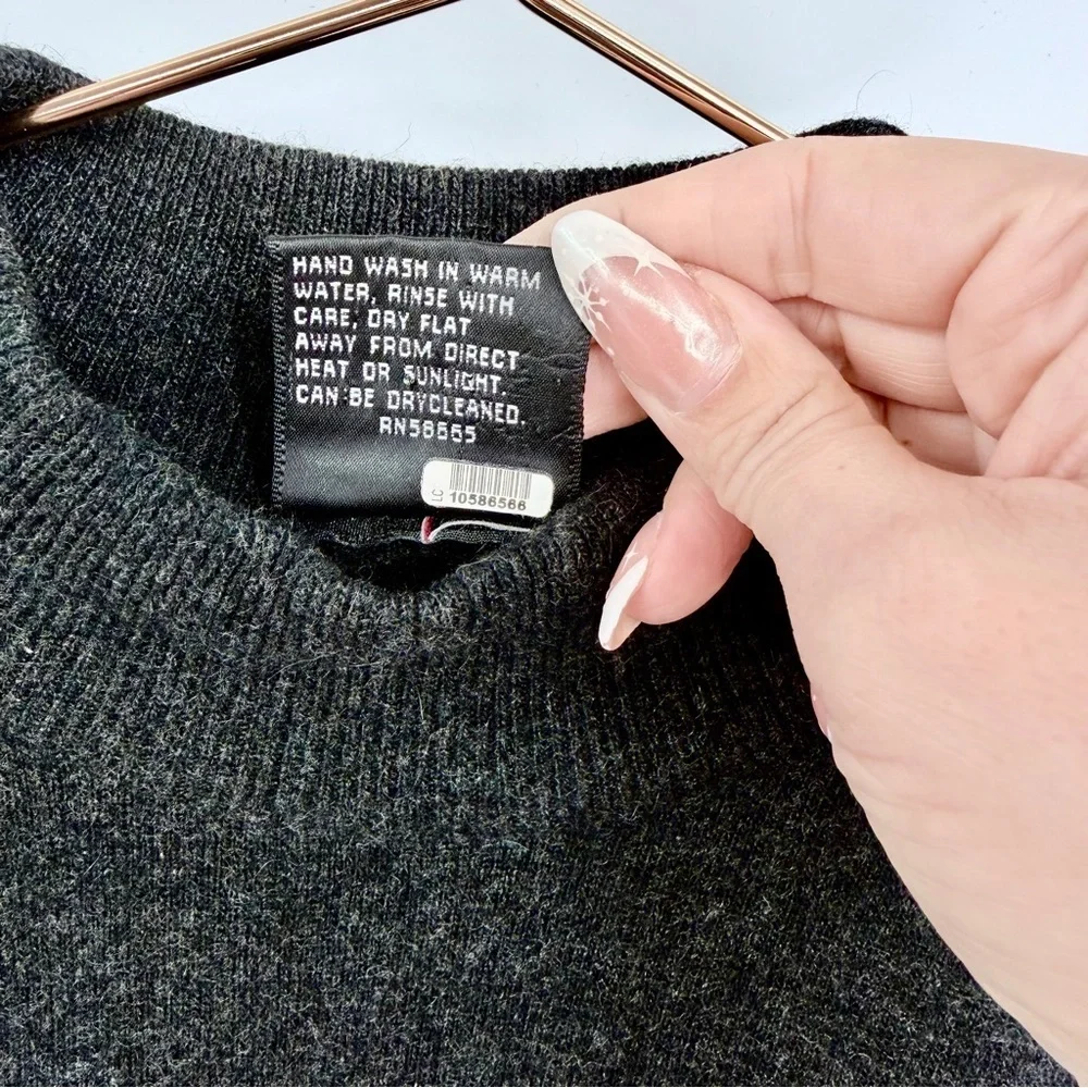 CLAN DOUGLAS NORDSTROM Men’s 100% Cashmere Crewneck Sweater Made In Scotland